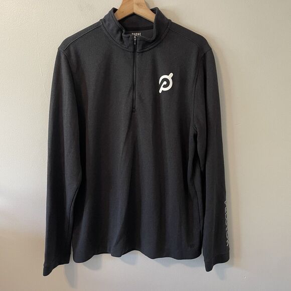 Rhone X Peloton Quarter Zip Athletic Sweater Men’s Sz L - Picture 1 of 6